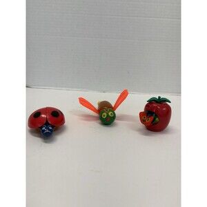 McDonald’s 1996, Eric Carle Finger Puppets Series, Lot Of 3 Vintage